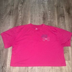 Under Armour Pink Crop Top